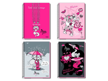 CADERNO UNIV. 80F.1M.MIARA...