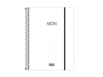 CADERNO UNIV.160F.10M.NEON...