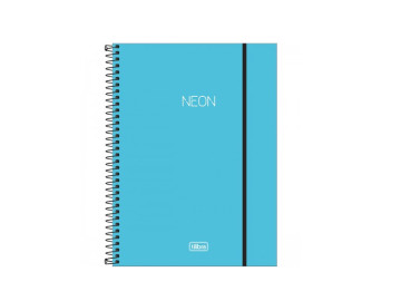 CADERNO UNIV. 80F.1M.NEON...