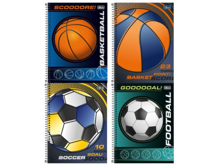 CADERNO UNIV. 80F.1M.SCORE CD.