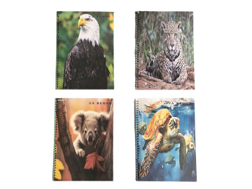 CADERNO UNIV. 80F.1M.VAN...