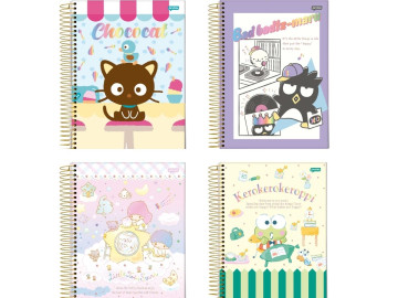 CADERNO UNIV. 80F.1M.HELLO...