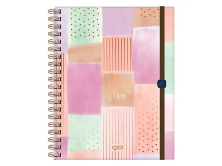 CADERNO UNIV. 80F.1M.LA CREME OFF W.CD.