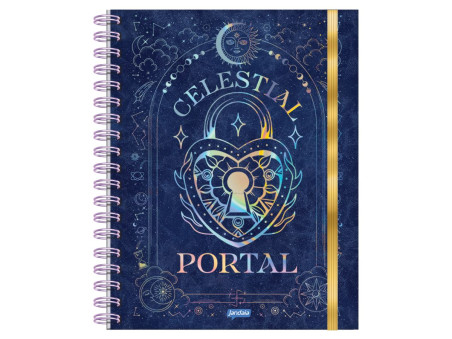 CADERNO COLEGIAL  80F.1M.MYSTIC IA. CD