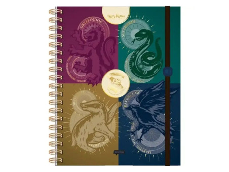 CADERNO COLEGIAL  80F.1M.HARRY POTTE IA.