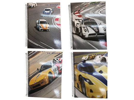 CADERNO UNIV. 80F.1M.VAN BENNE CD.