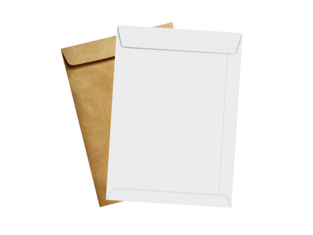 ENVELOPE VX. OFICIO/A4  KRAFT/BR.-AV