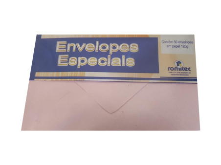 ENVELOPE 163X225 ROSA METALICO 120G.C/50