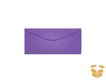 ENVELOPE 114X229 ROXO AMSTERDAN C/100