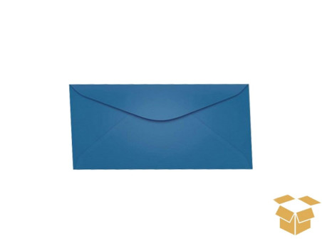 ENVELOPE 114X229 AZUL ROYAL GRECIA C100