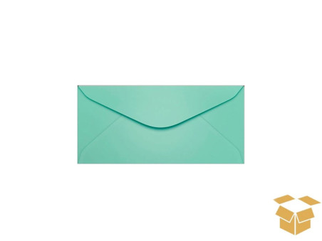 ENVELOPE 114X229 VERDE CL.TAHITI C/100