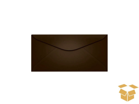 ENVELOPE 114X162 MARROM MARROCO 80G.C100