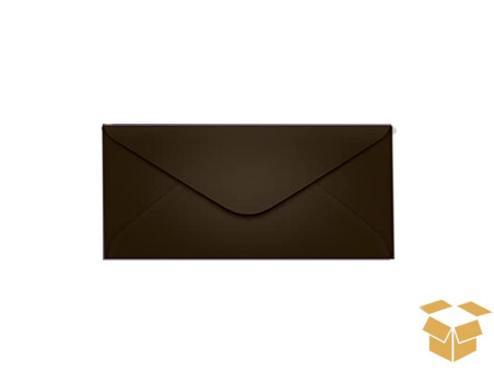 ENVELOPE 160X235 MARRON MARR.80G.C/100