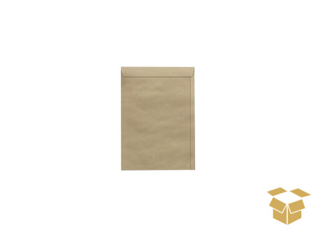 ENVELOPE 097X125 KRAFT 80G.SKN12 C/250