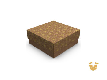 CX.10X10X04 KRAFT C/OURO...