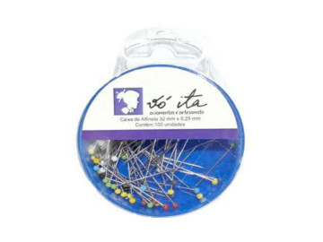 ALFINETE CABECA COLORIDA...