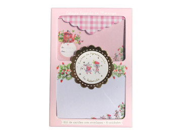 KIT CARTAO+ENVELOPE FAZEND...